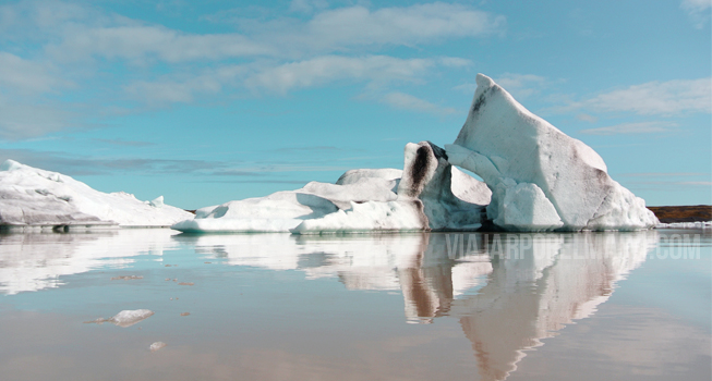 Icebergs Islandia laguna Fjallsárlón