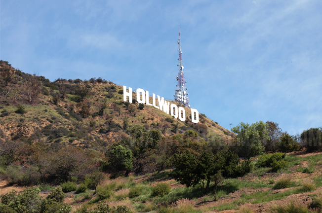 hollywood sign costa oeste de eeuu