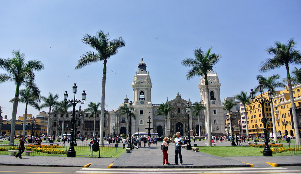 Ruta por el centro de Lima - plaza de armas