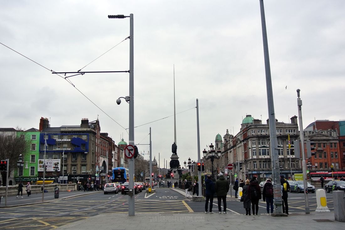 5 días en Dublín - O'Connell street