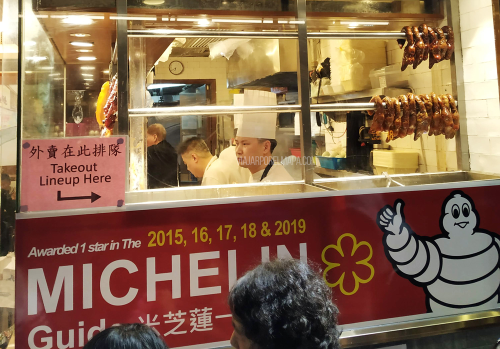 Kam's Roast Goose - Restaurante estrella Michelin Hong Kong