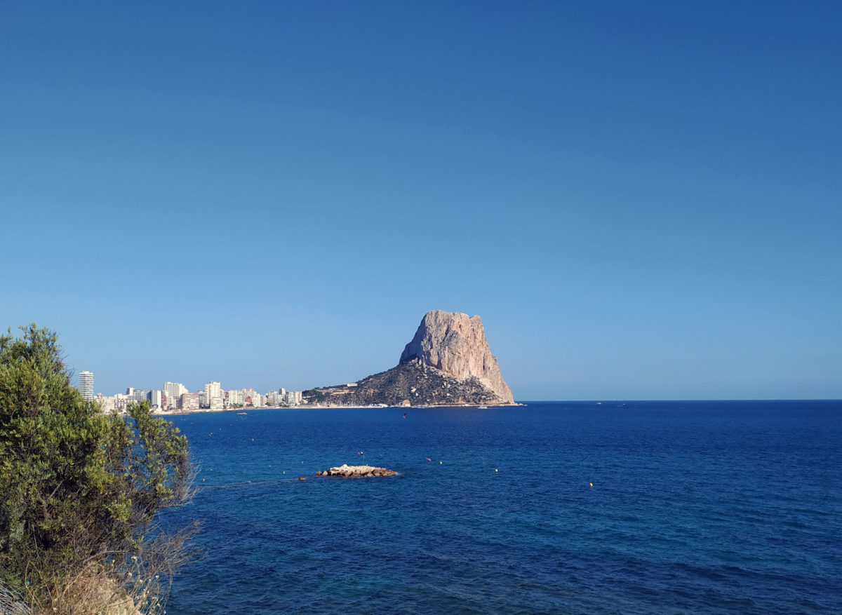 Peñón de Ifach en Calpe